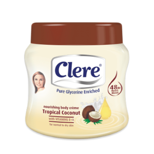 Clere-Tropical-Coconut-Body-Cream-500ml